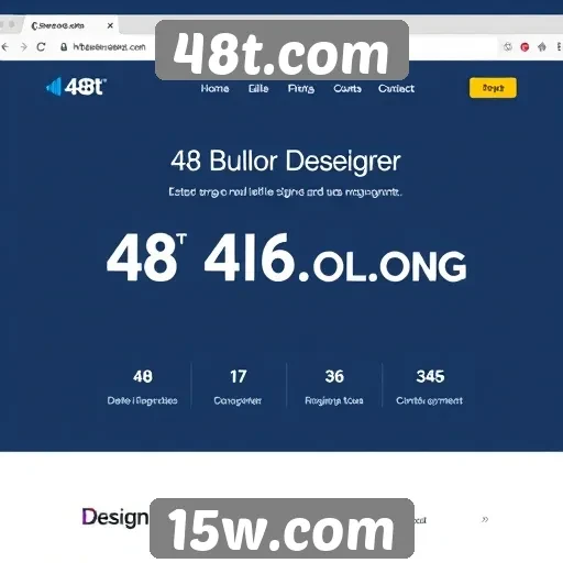 Análise do design e usabilidade do 48t.com